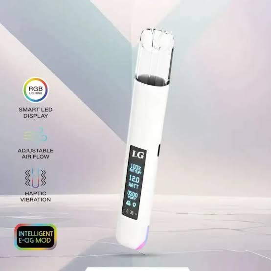 IG INTELLIGENT E-CIG MOD 大屏電子煙主機｜智能顯示 穩定輸出 1代煙彈相容