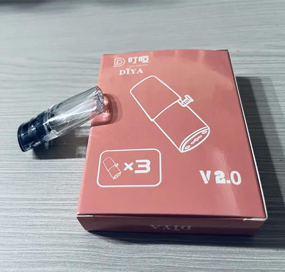 DIYA 叮啞側注油空煙彈｜側邊注油 防漏穩定 透明油倉 1代主機通用