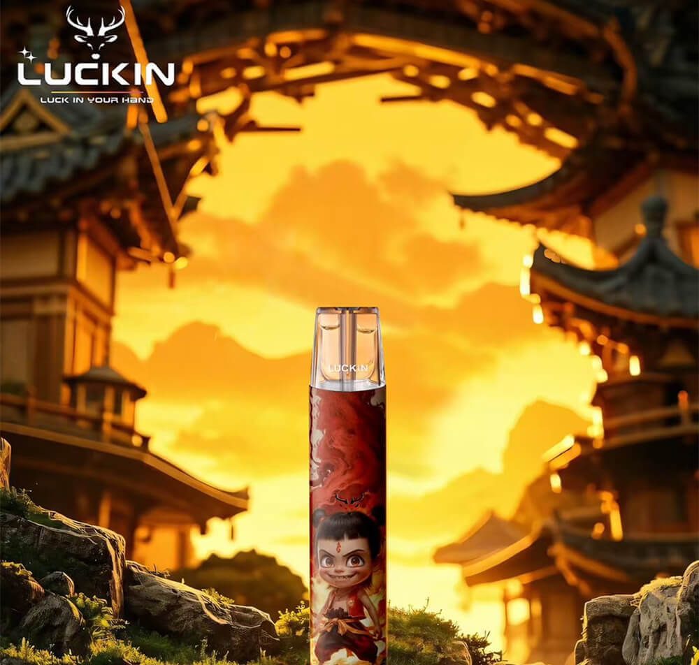 Luckin 限量款主機｜5款IP聯名 Kitty史迪仔叮噹貓蠟筆小新哪吒 1代煙彈通用