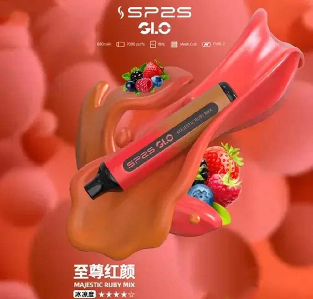 SP2S 7000 Puffs｜拋棄式電子煙 8ml大容量 600mAh Type-C 3%尼古丁