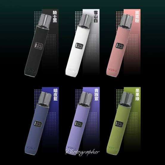 VAKA 皮革主機｜義大利進口皮革 雙檔8W/10W LED顯示屏 380mAh 1代菸彈通用