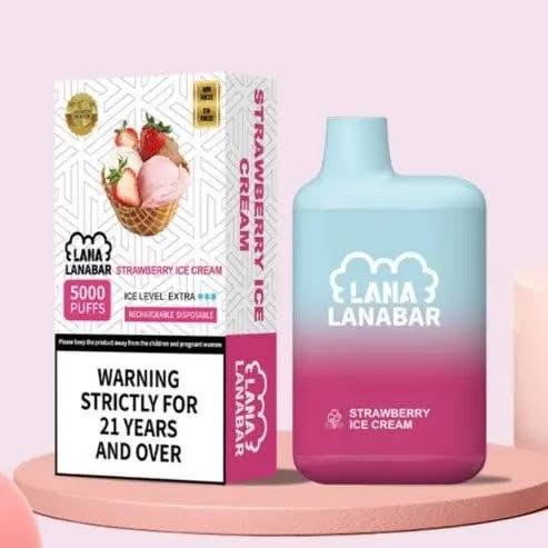 LANA 5000口拋棄式電子煙 lana大容量一次性霧化棒 可充電/台灣現貨|煙潮商城
