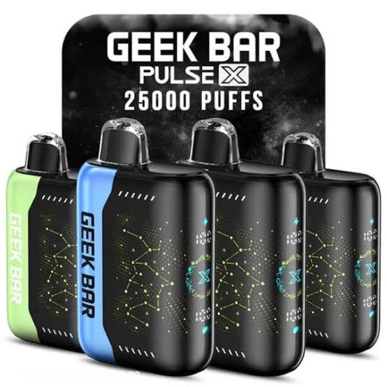 Geek Bar Pulse X 25000 口｜拋棄式一次性電子煙 3D LED 屏 雙模式 - 煙潮商城