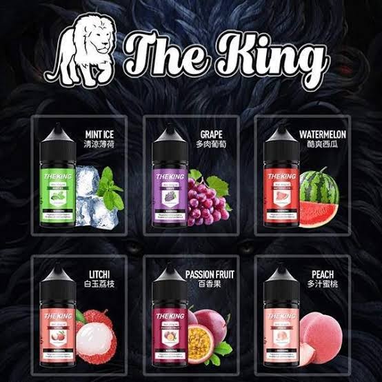 THE KING 王者煙油｜台灣製造 15款口味 口感真實耐抽 1代小煙主機適用