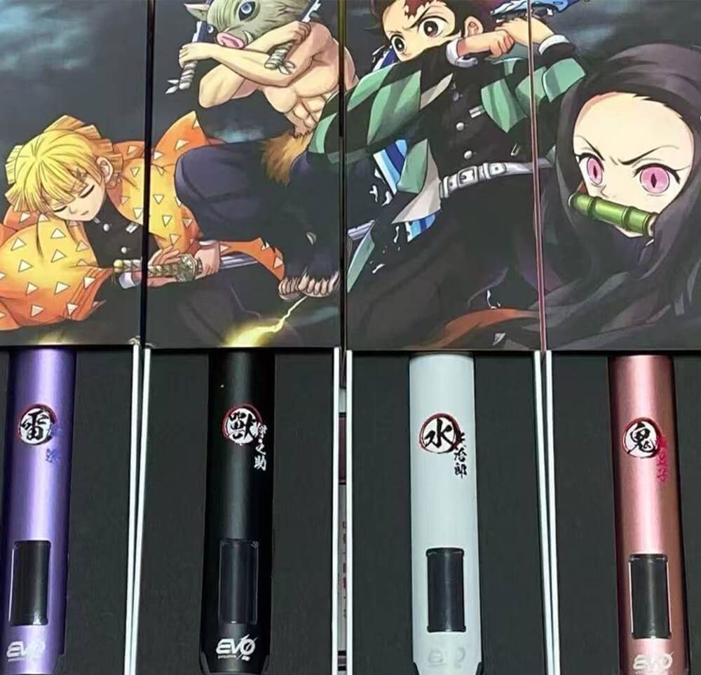 鬼滅之刃聯名電子煙主機｜650mAh Type-C快充 鋁合金機身 1代磁吸煙彈